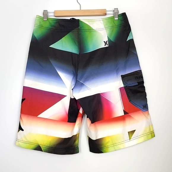 ⭐️3/ $30⭐️ Hurley Men's Swim Shorts Trunks Multi Coloured Size 30 - Picture 2 of 12